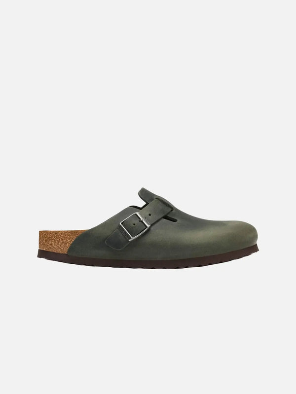 BIRKENSTOCK Boston LEOI Thyme – Thyme, yan görünüm