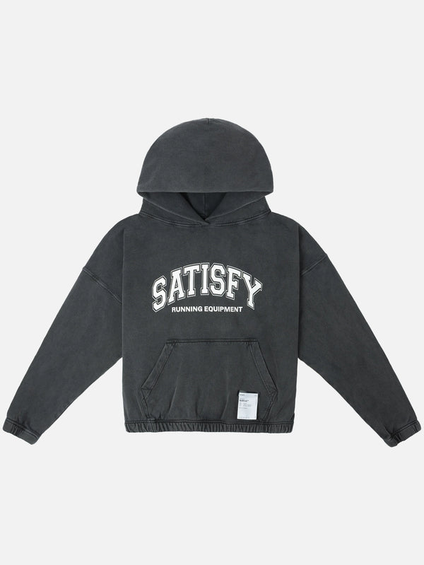 SATISFY, SoftCell Hoodie - Aged Black, SWEATSHIRT, shopi go'da!