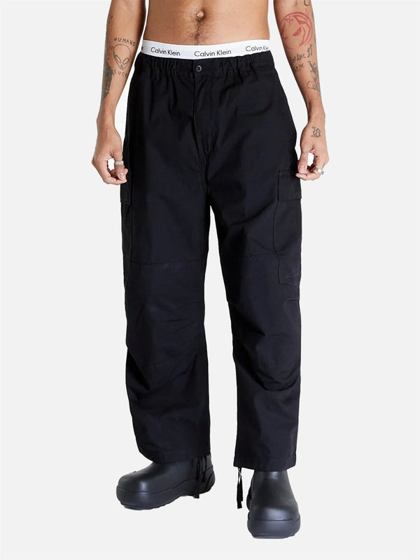 CARHARTT WIP, Jet Cargo Pant - Black Rinsed, PANTOLON, shopi go'da!