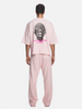 Inzai Oversize Digital Print T-Shirt - Pink