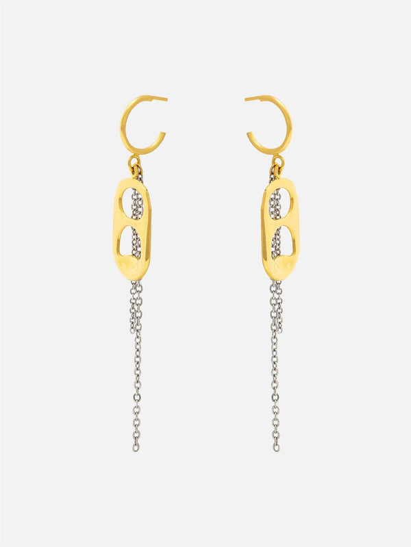 DIECI DITA, OK next Earring - Gold, KÜPE, shopi go'da!