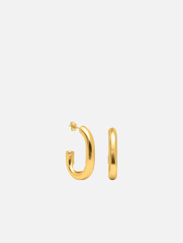 DIECI DITA, Force Earrings - Gold, KÜPE, shopi go'da!