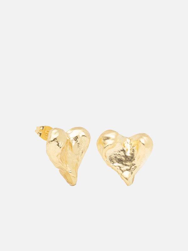 DIECI DITA, Inner Space Earrings - Gold, KÜPE, shopi go'da!