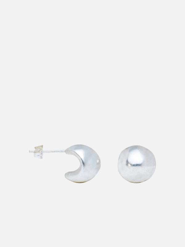 DIECI DITA, Particle Earrings - Silver, KÜPE, shopi go'da!