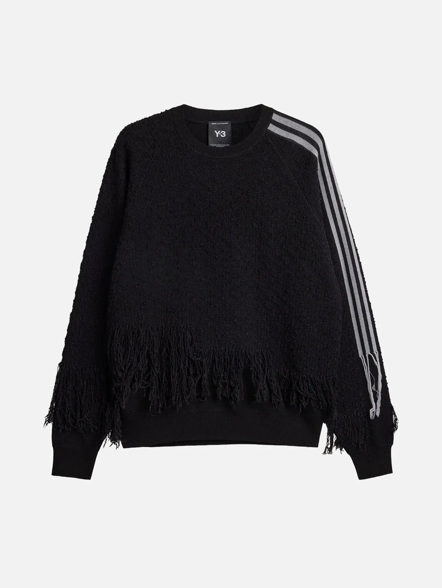 Y-3 Knitted 3S Sweat - Black