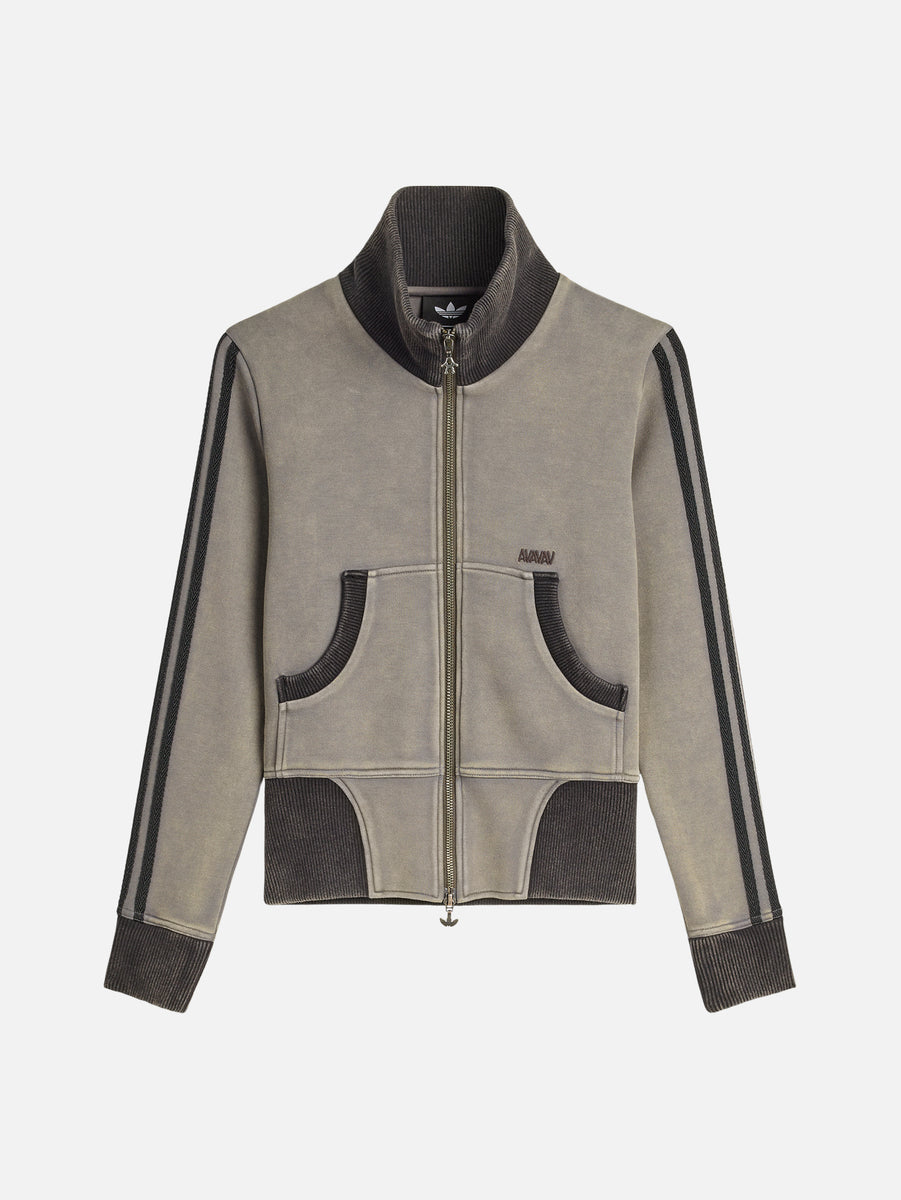 トップス  by AVAVAV Cropped Track Top ADIDAS ORIGINALS AVAVAV x adidas Cropped Track Top - Grey Four