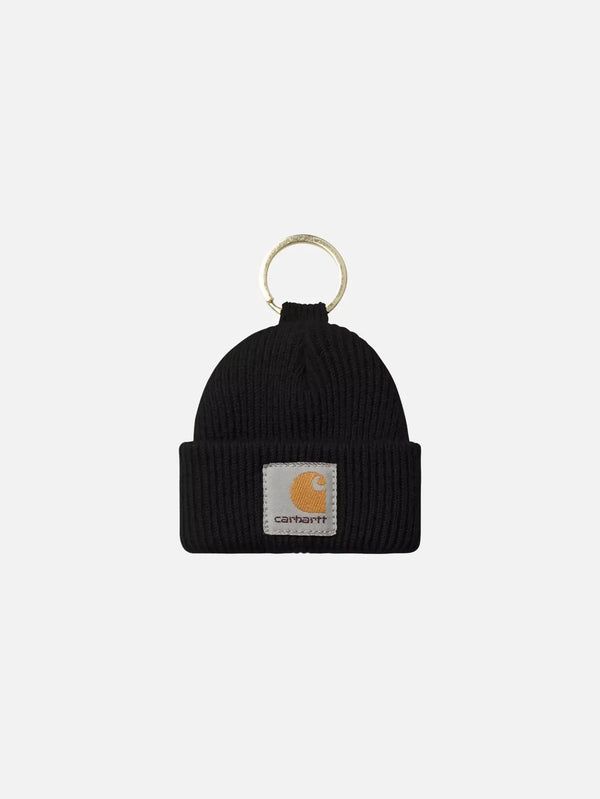 CARHARTT WIP Mini Watch Hat Keychain - Black - Uncategorized ANAHTARLIK