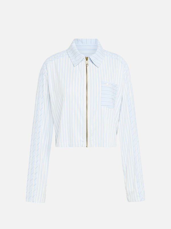 ADIDAS ORIGINALS, Poplin Essentials Shirt W - Crystal Sky, GÖMLEK, shopi go'da!