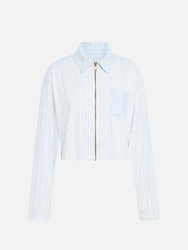 ADIDAS ORIGINALS Poplin Essentials Shirt W - Crystal Sky - Uncategorized GÖMLEK