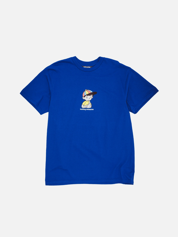 FUCKING AWESOME, Wanto Kid Tee - Royal, T-SHIRT, shopi go'da!