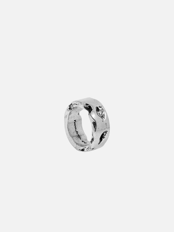 TWOJEYS, Eroded Ring - Silver, YÜZÜK, shopi go'da!