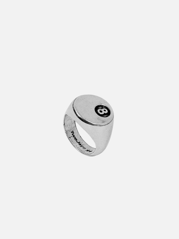 TWOJEYS, 8 Ball Ring - Silver, YÜZÜK, shopi go'da!