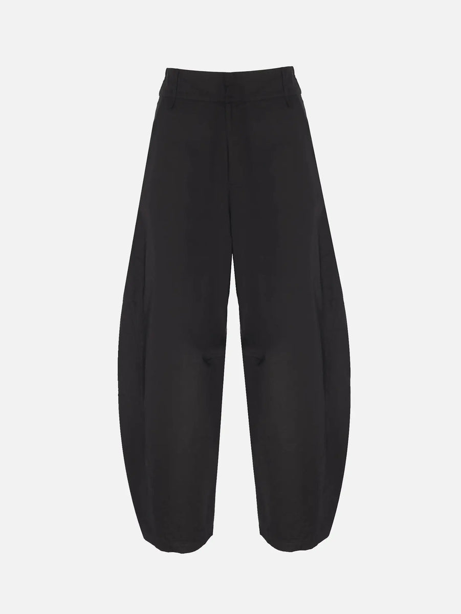 Barrel Twill Womens Pant - Black