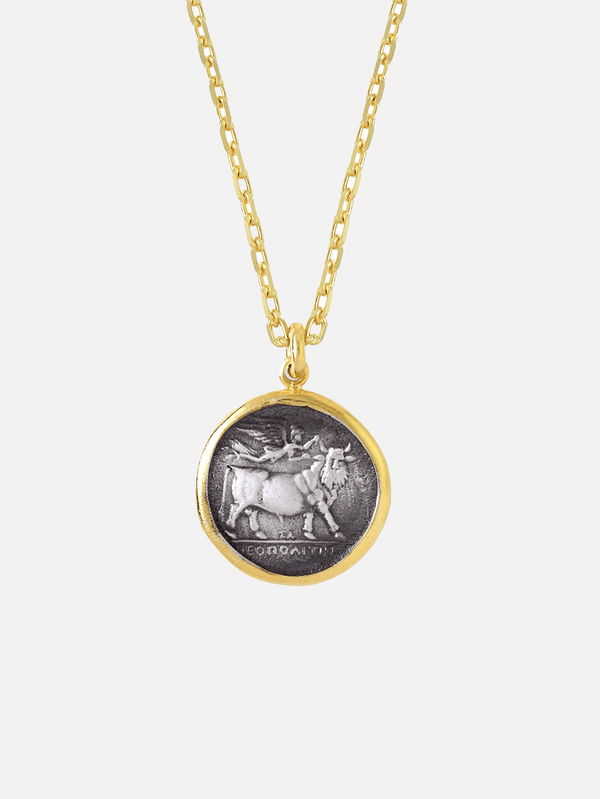 ECE LONDON, The Campania Coin Pendant, KOLYE, shopi go'da!