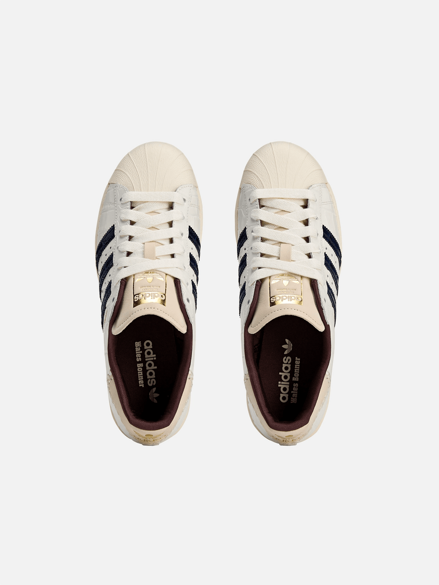 Wales Bonner x adidas Superstar White Croc SNEAKER shopi go