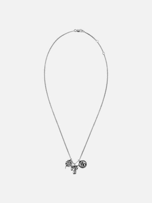 TWOJEYS, Casino Necklace - Silver, KOLYE, shopi go'da!