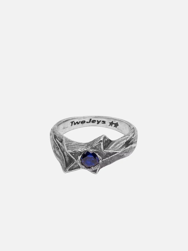 TWOJEYS Blue Calda Ring - Silver - Uncategorized YÜZÜK