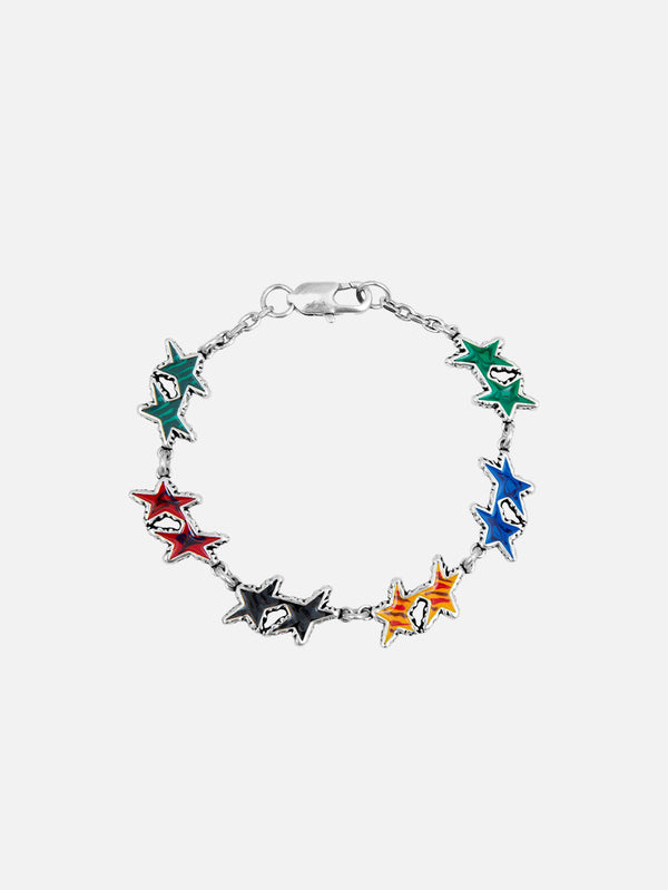 TWOJEYS, New Melted Stars Bracelet - Silver, BİLEKLİK, shopi go'da!