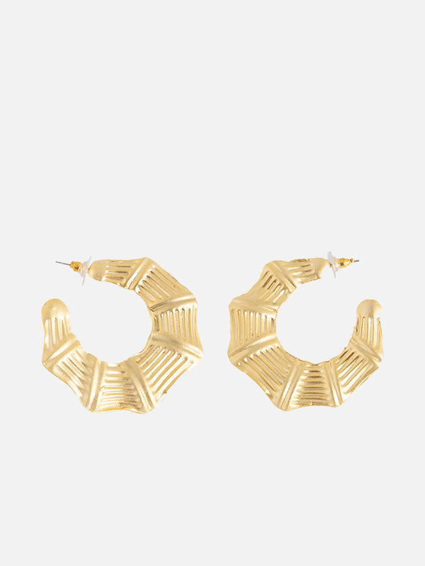 MIOD, Perses Earrings - Gold, KÜPE, shopi go'da!