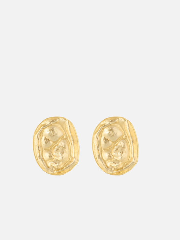 MIOD, Monem Earrings - Gold, KÜPE, shopi go'da!