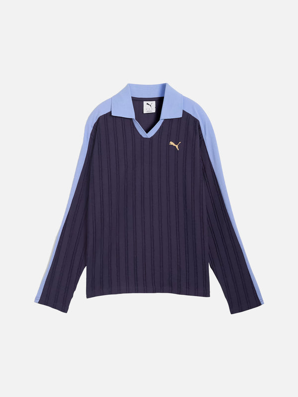 T7 Relaxed Long Sleeve Polo