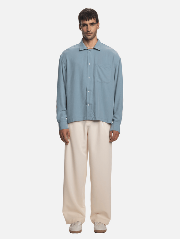 SHOPI GO, Mako Arka Beli Lastikli Pantolon - Kırık Beyaz, PANTOLON, shopi go'da!