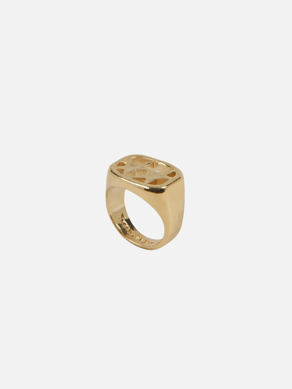 TWOJEYS - YÜZÜK - Framed Ring - Gold - shopi go'da!.