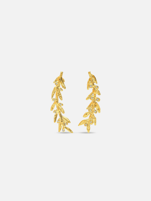RAFAEL INDIANA, The Olive Branch Earrings, KÜPE, shopi go'da!