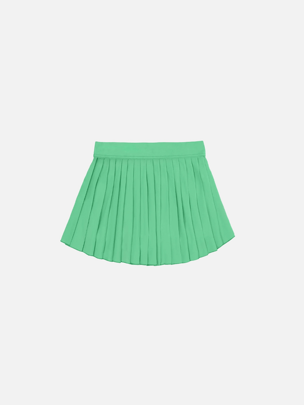 SPORTY & RICH, Prince Sporty Pleated Skirt - Clean Mint/White, ETEK, shopi go'da!