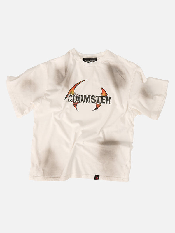 DOOMSTER, Ash Tee - White, T-SHIRT, shopi go'da!