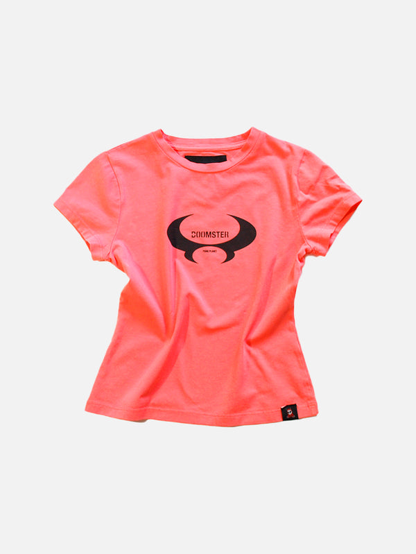 DOOMSTER, Baby Tee - Pink, T-SHIRT, shopi go'da!