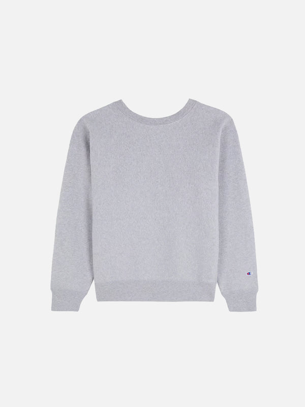 CHAMPION, Crewneck Sweatshirt - Oxford Gray, SWEATSHIRT, shopi go'da!