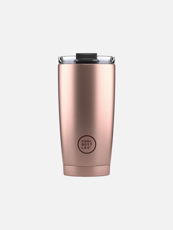 COOL BOTTLES, The Tumbler - Metallic Rose 550ml, TERMOS, shopi go'da!