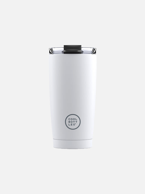 COOL BOTTLES, The Tumbler - Mono White 550ml, TERMOS, shopi go'da!