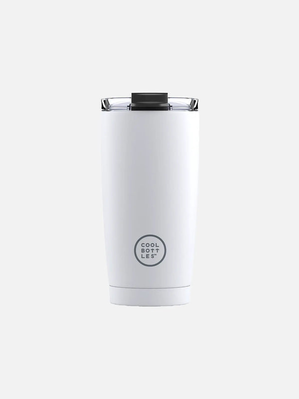 COOL BOTTLES The Tumbler - Mono White 550ml - Uncategorized TERMOS