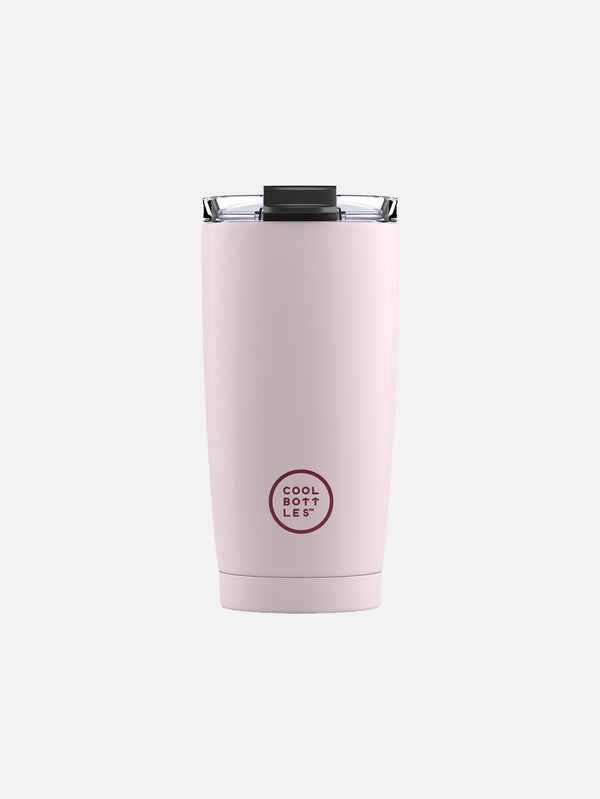 COOL BOTTLES, The Tumbler - Pastel Pink 550ml, TERMOS, shopi go'da!
