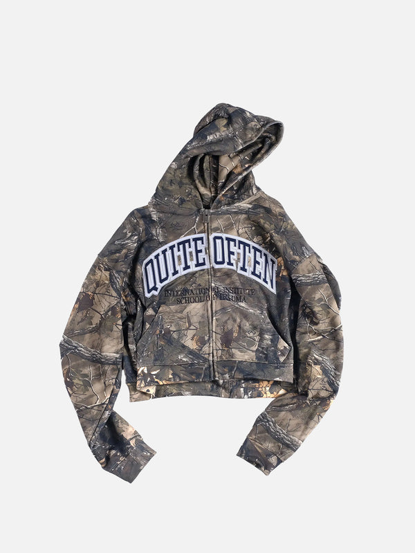 QUITEOFTEN, Camo College Zip Hoodie, HIRKA, shopi go'da!