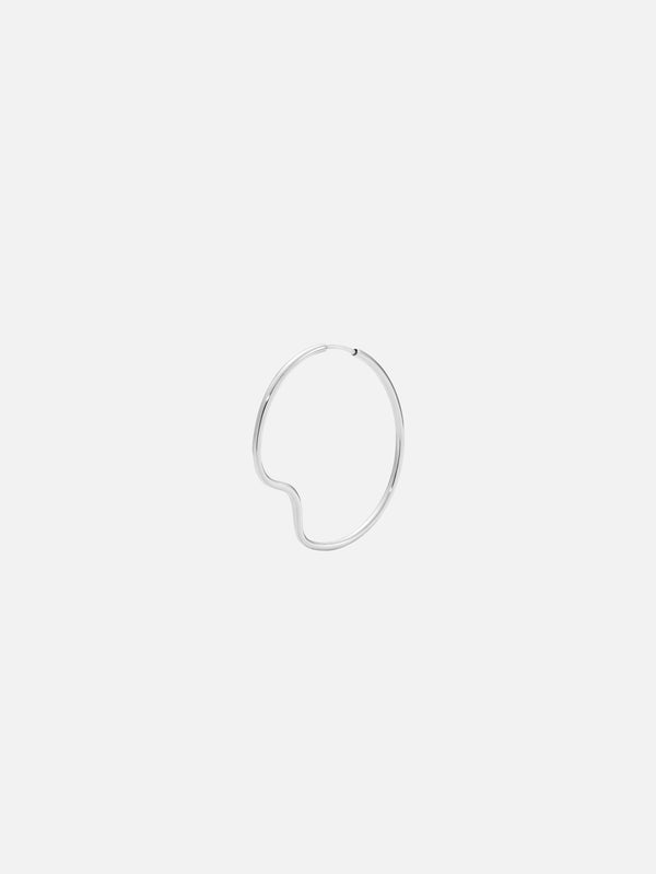 MARIA BLACK, Copenhagen 35 Hoop - Silver, KÜPE, shopi go'da!