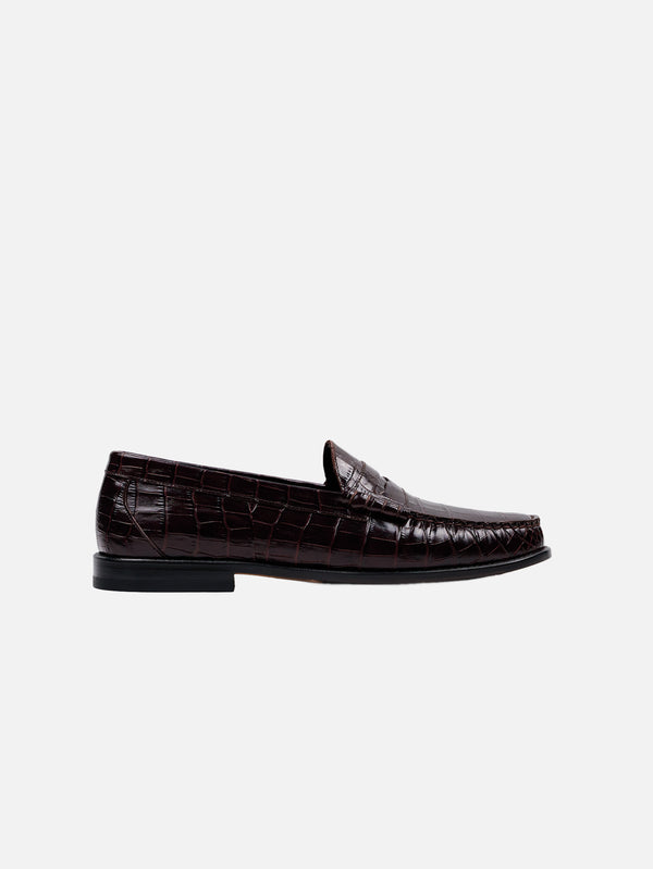 KUNDURA, Crocodile Penny Loafer No.2, AYAKKABI, shopi go'da!