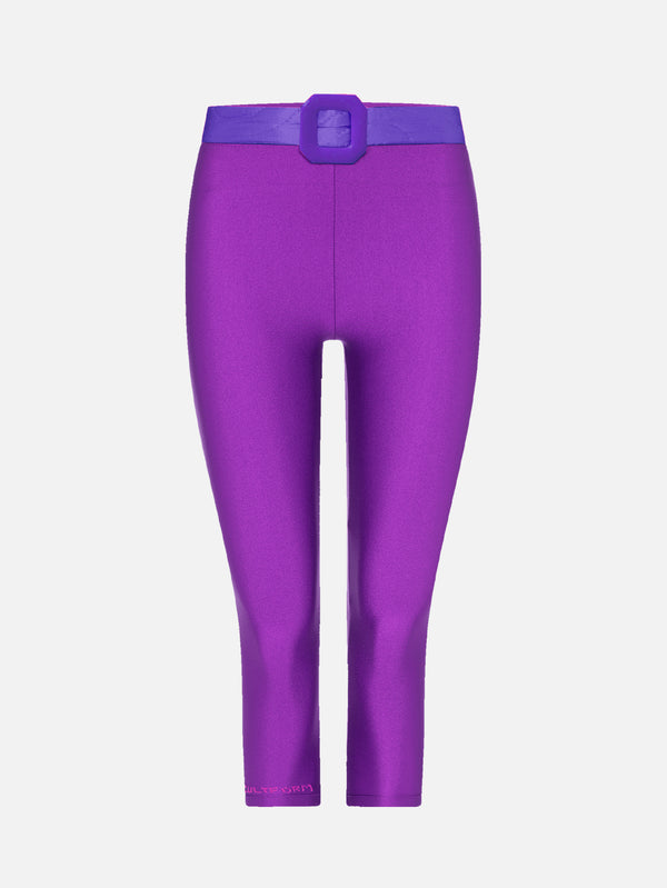 CULT FORM, Purple Yorgan Midi Tights, TAYT, shopi go'da!