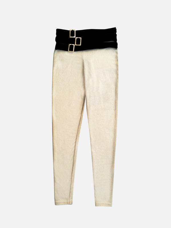 Velvet White Pants