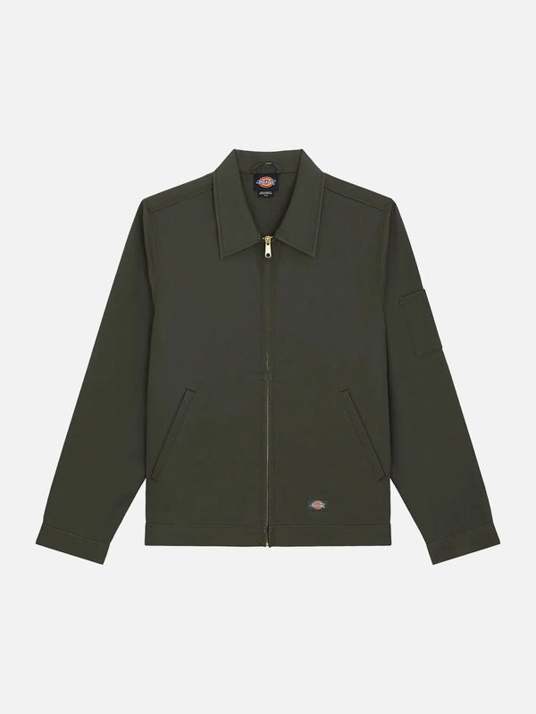 DICKIES Unlined Eisenhower Jacket Rec - Olive Green - Uncategorized CEKET