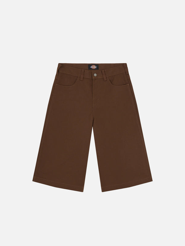 DICKIES, Union 17 inch Twill Short - Timber Brown, ŞORT, shopi go'da!
