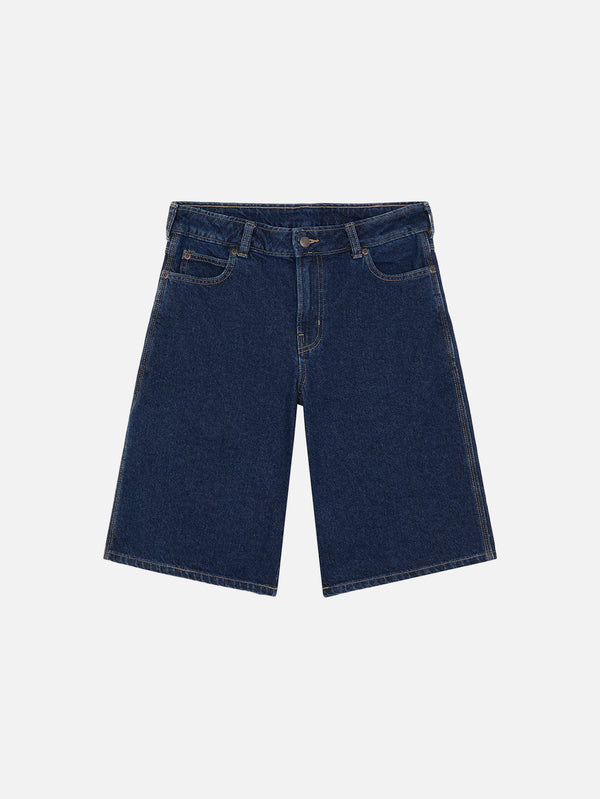 DICKIES, 957 13 inch Loose Denim Short W - Dark indigo, ŞORT, shopi go'da!