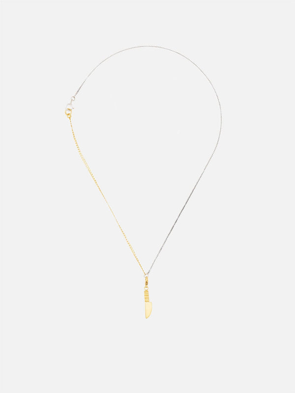 DIECI DITA, Knife Necklace - Gold, KOLYE, shopi go'da!