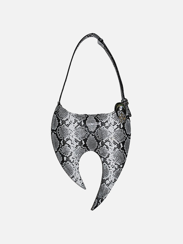 DOOMSTER, Doomster Bag Gray Python, ÇANTA, shopi go'da!