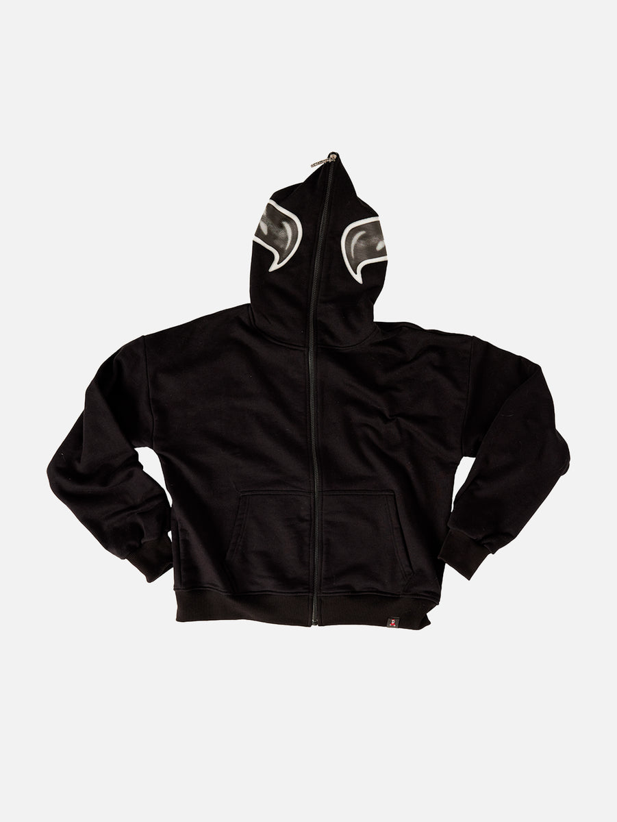 Full Zip Up - Black