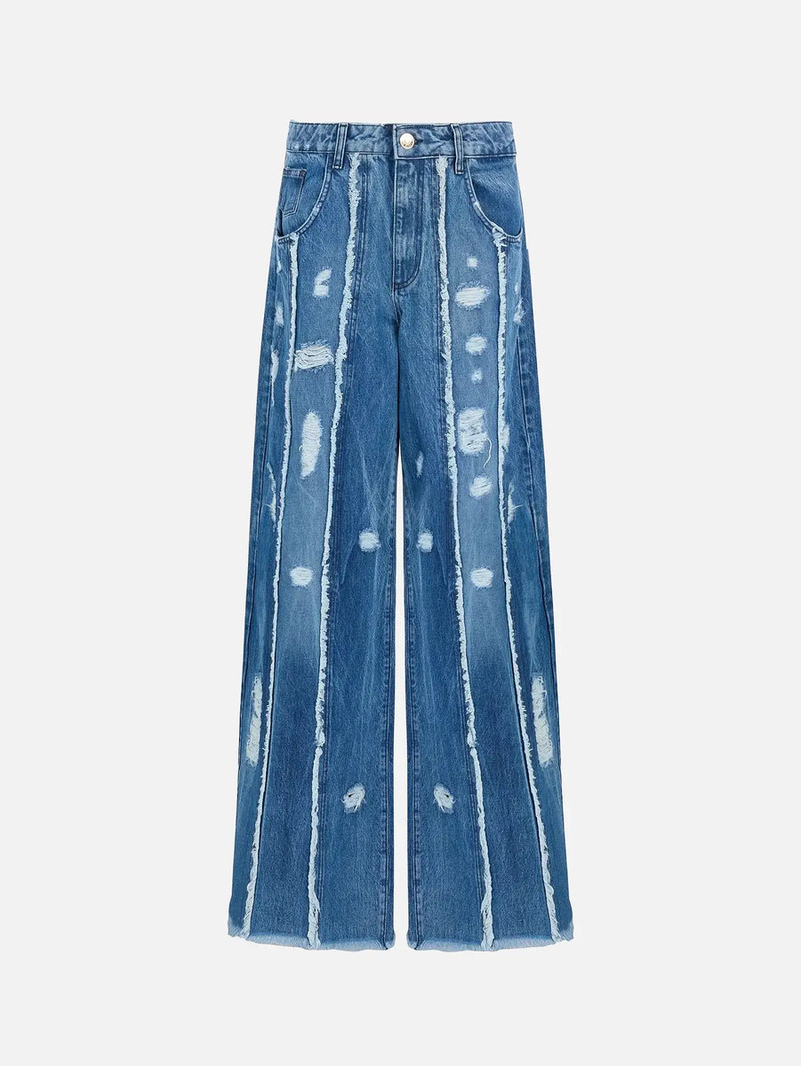 Fringe Denim Jean III