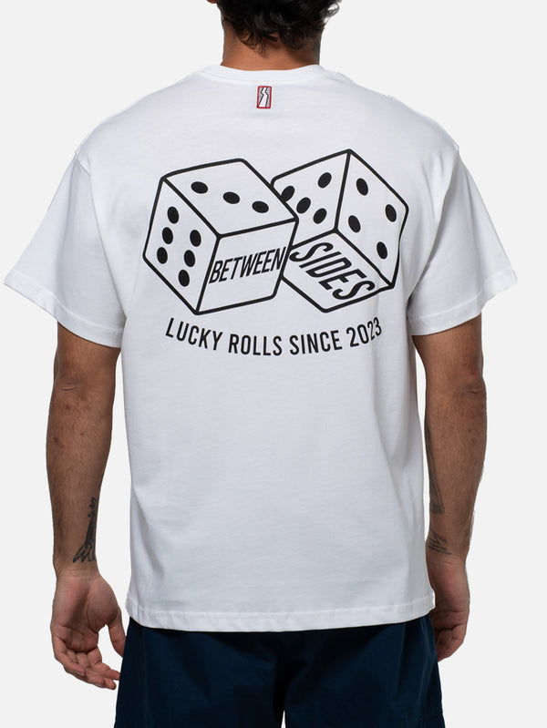 BETWEEN SIDES, GT-Dices T-Shirt - White, T-SHIRT, shopi go'da!