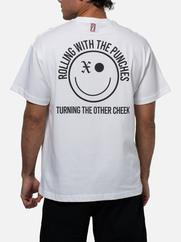 BETWEEN SIDES, GT-Punches - White, T-SHIRT, shopi go'da!